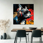 Hunde-Graffiti-Kunst