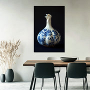 Knoblauch in Delfter Blau