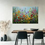 Wildblumenwiese-Kunstwerk