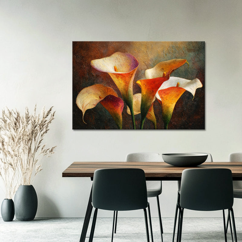 Warme Calla-Lilien