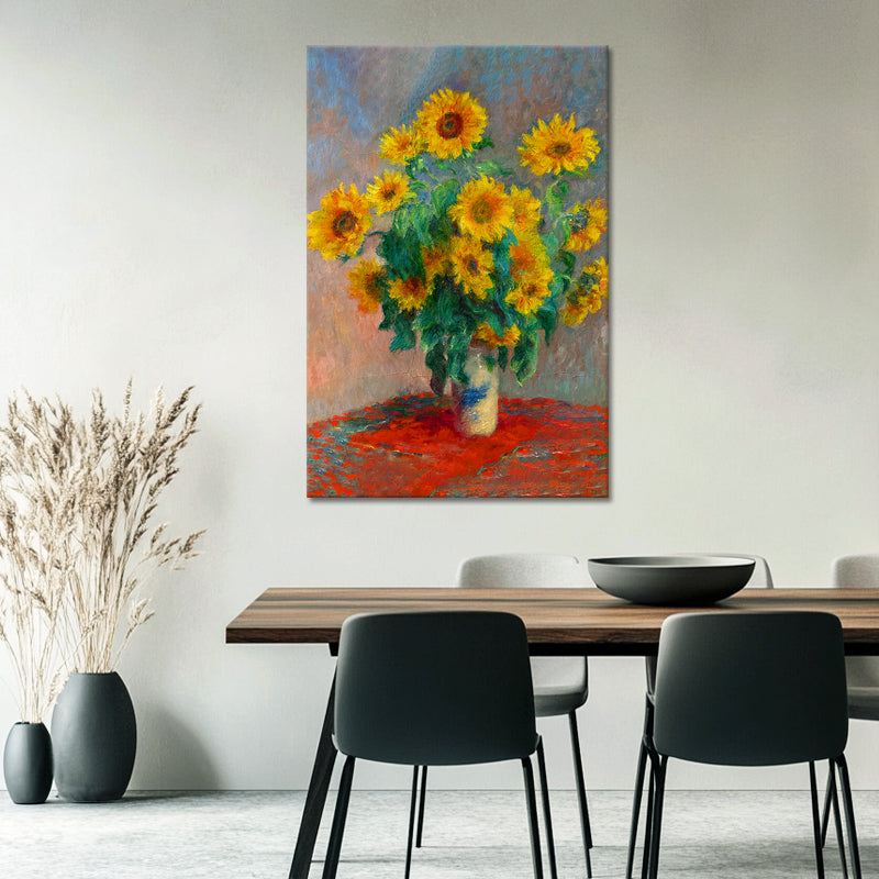Sonnenblumenstrauß – Monet