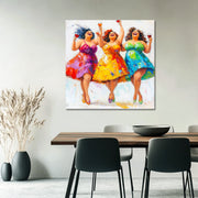 Dicke-Damen-Trio