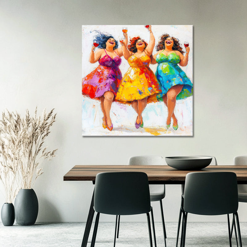 Dicke-Damen-Trio