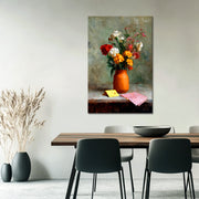 Vase mit Blumen – Stillleben
