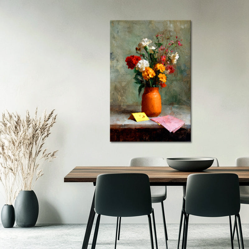 Vase mit Blumen – Stillleben