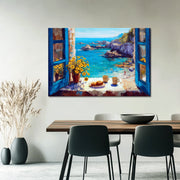 Beruhigendes Interieur am Meer