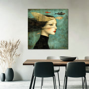 Frau Vogel Fisch