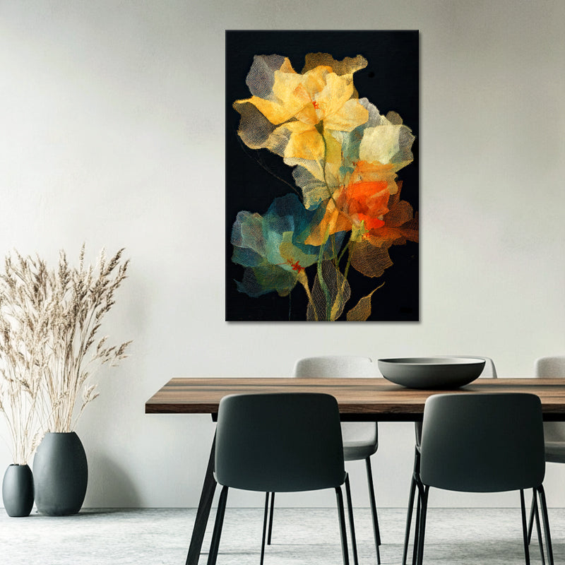 Blumen in zarten Farben