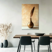 Feder in Vase