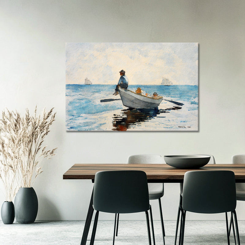 Jungen im Dory-Boot – Winslow Homer