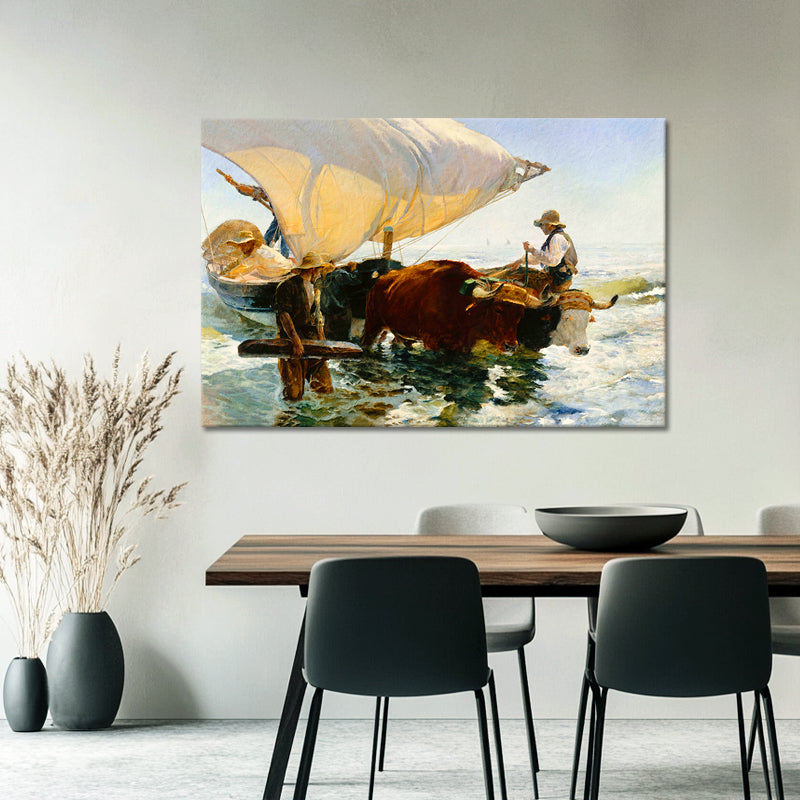 Rückkehr vom Fischfang - Joaquín Sorolla