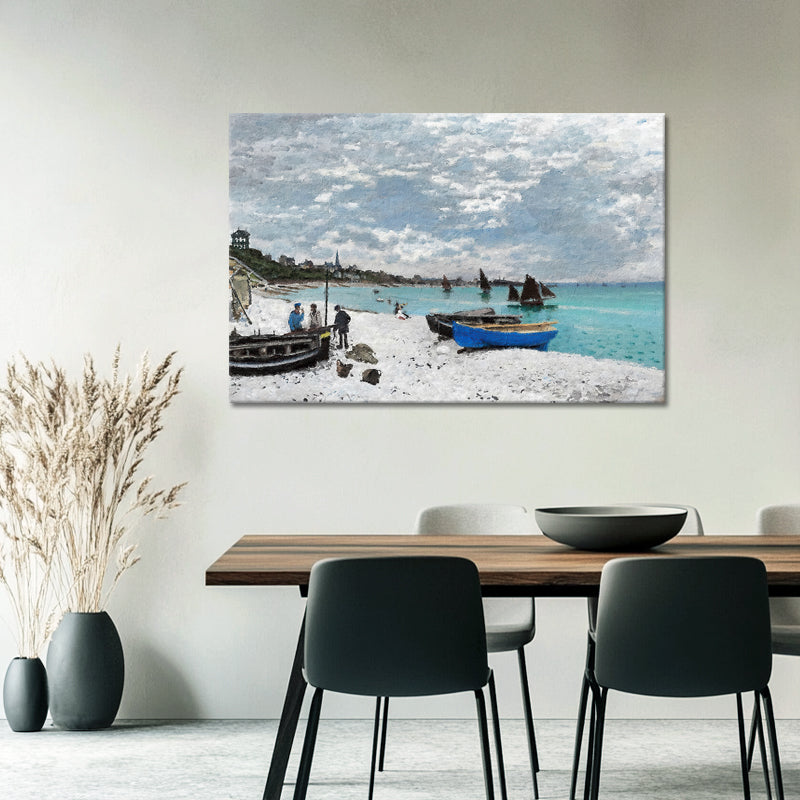 Der Strand von Sainte-Adresse - Claude Monet