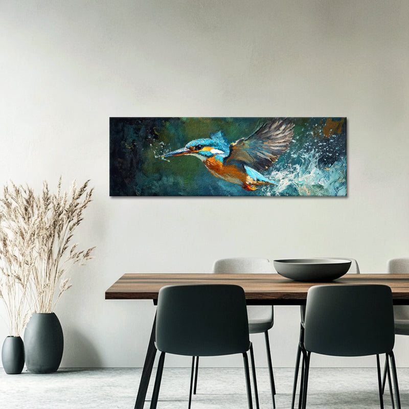 Eisvogel am Fluss