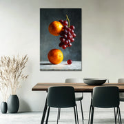 Orangen und Trauben