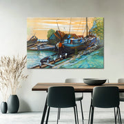 Trockendock bei Durgerdam – Piet Mondriaan