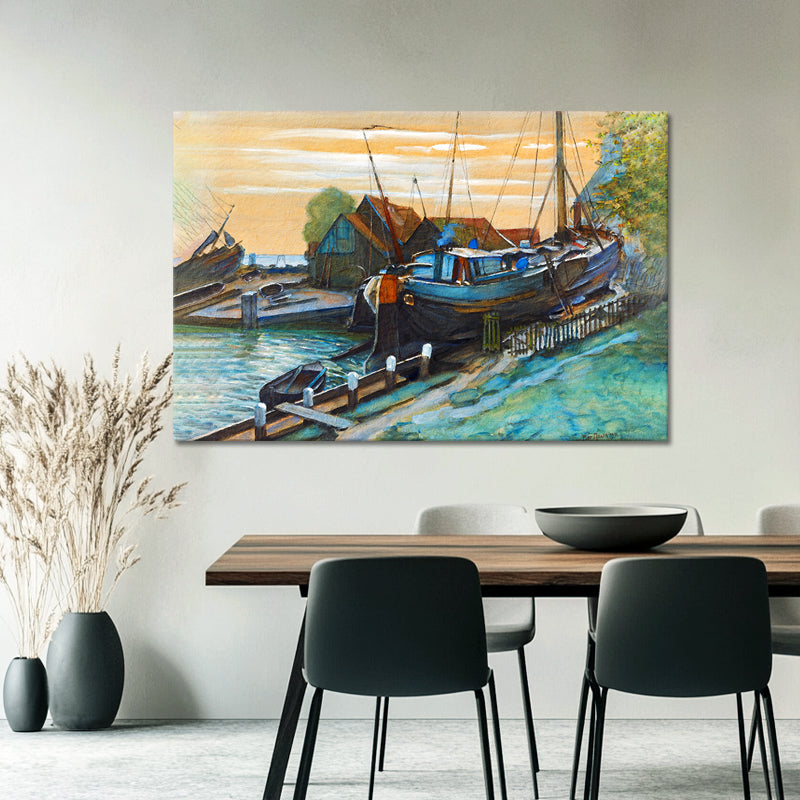 Trockendock bei Durgerdam – Piet Mondriaan