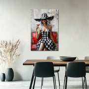 Elegante Dame