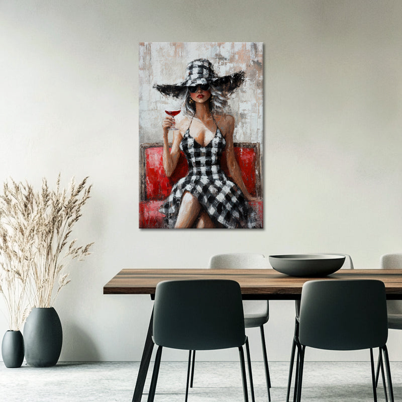 Elegante Dame