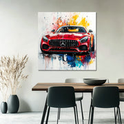 Roter Mercedes-AMG GT