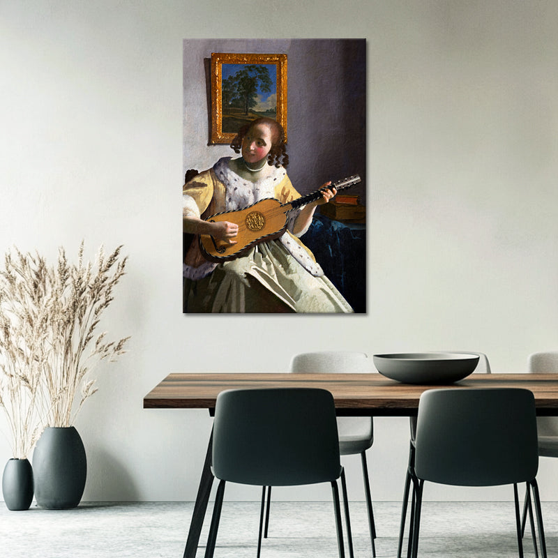 Die Gitarrenspielerin - Johannes Vermeer
