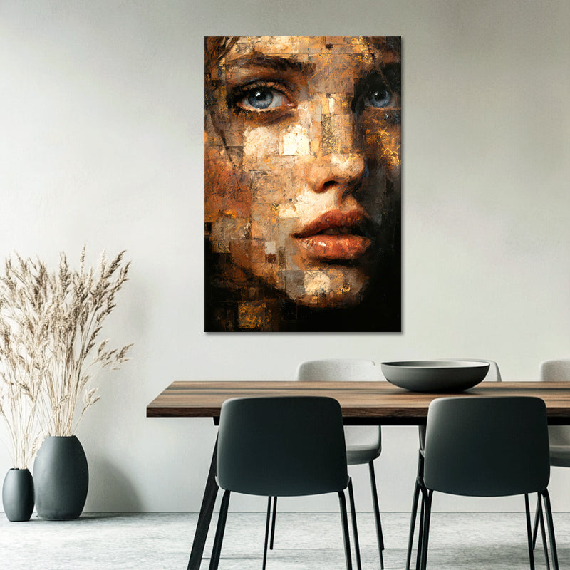 Weibliches Kunstporträt