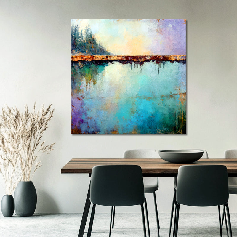 Landschaft in Licht und Linie