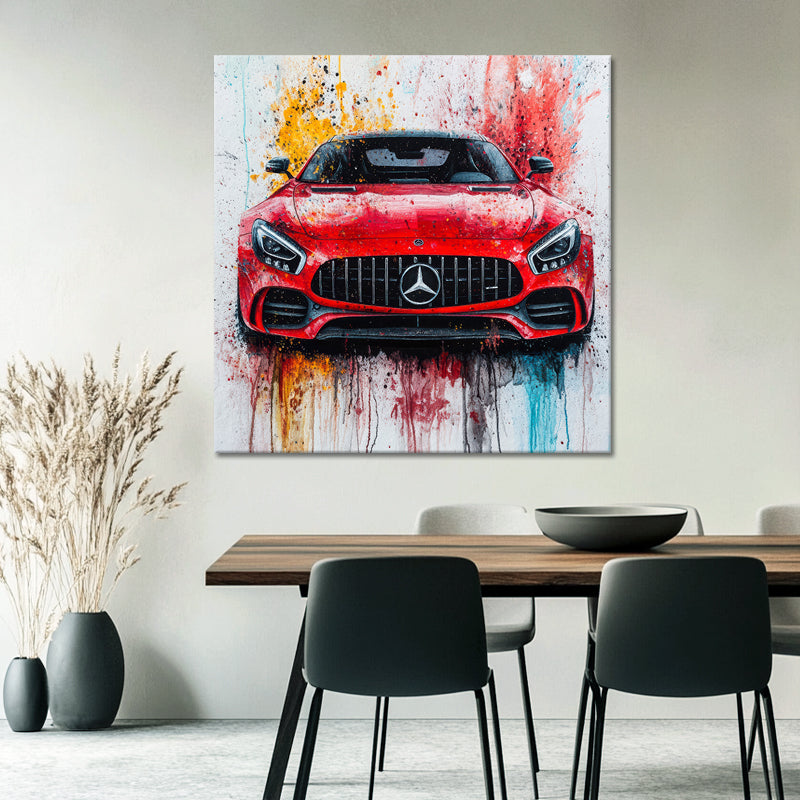 Roter Mercedes-AMG GT II