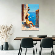 Frau am Meer II
