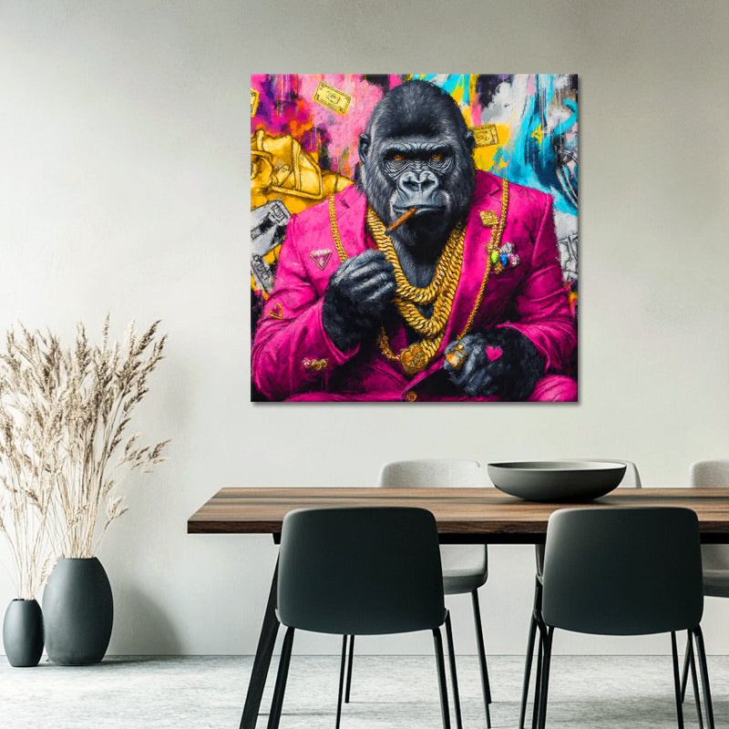 Stilvoller Gorilla