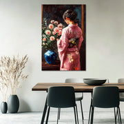 Asiatische Frau im Kimono III