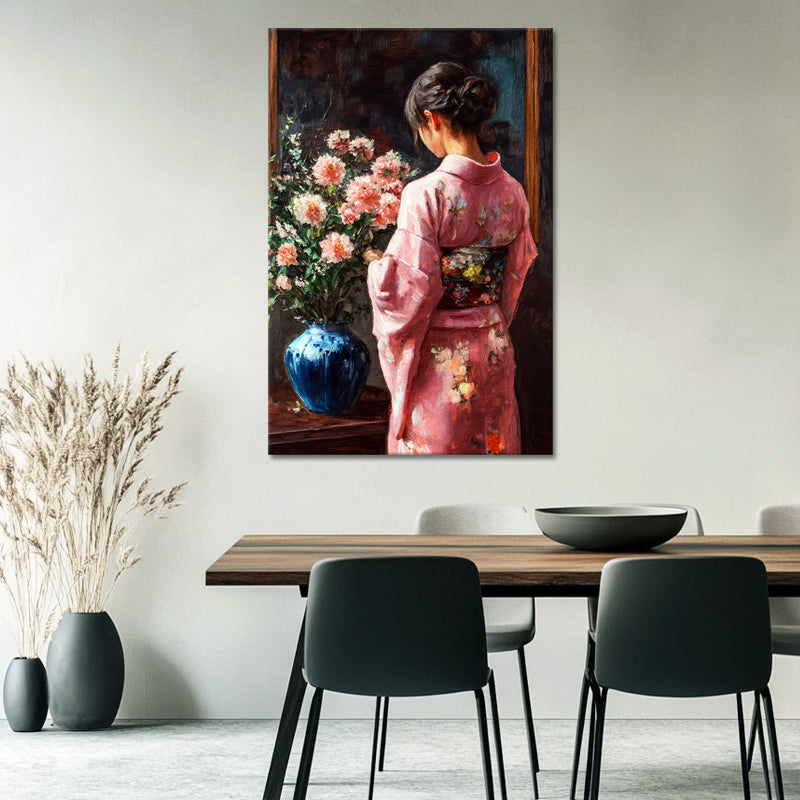 Asiatische Frau im Kimono III