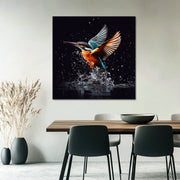 Eisvogel-Gemälde