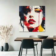Rote Lippen
