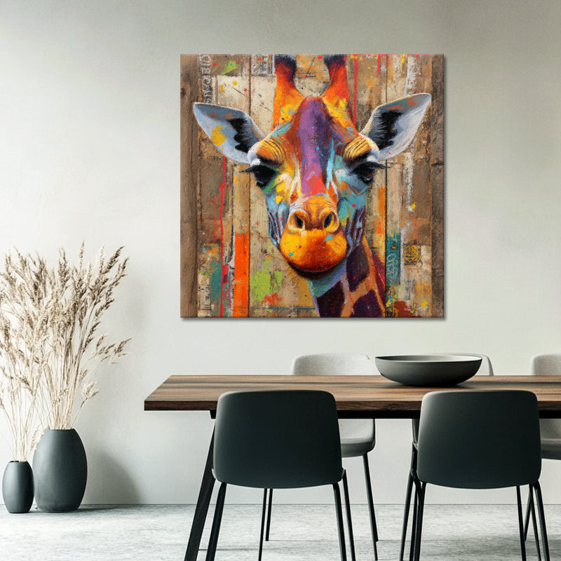 Bunte Giraffe