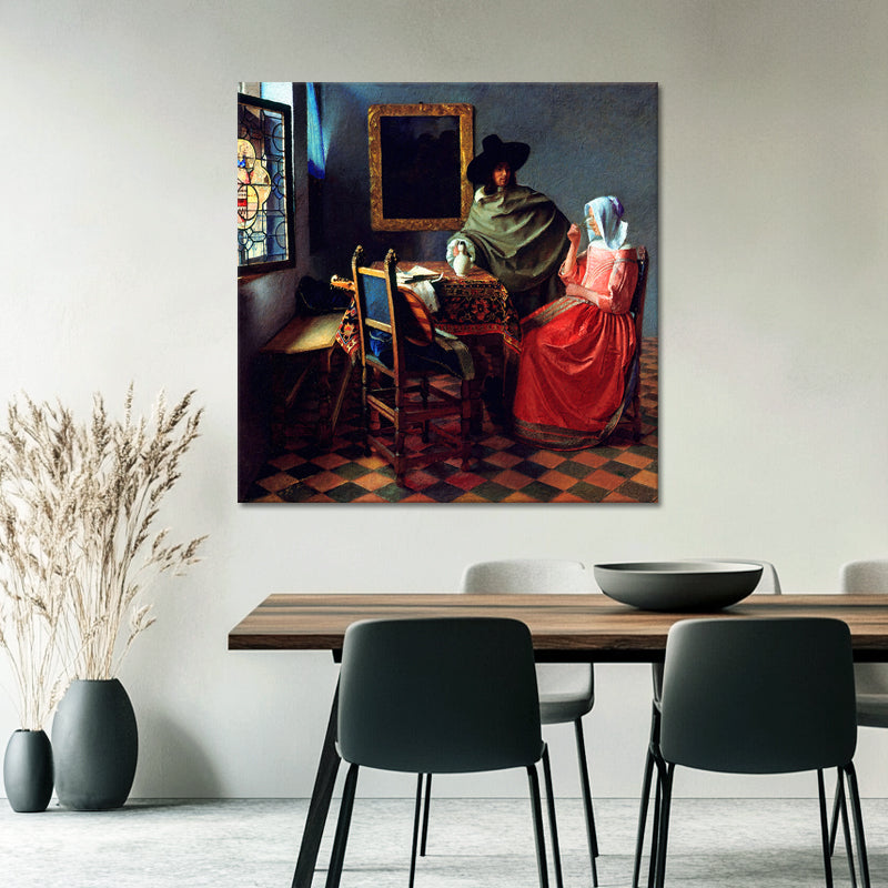 Das Weinglas - Johannes Vermeer