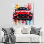 Roter Mercedes-AMG GT II