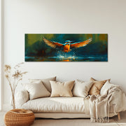 Eisvogel-Kunstgemälde