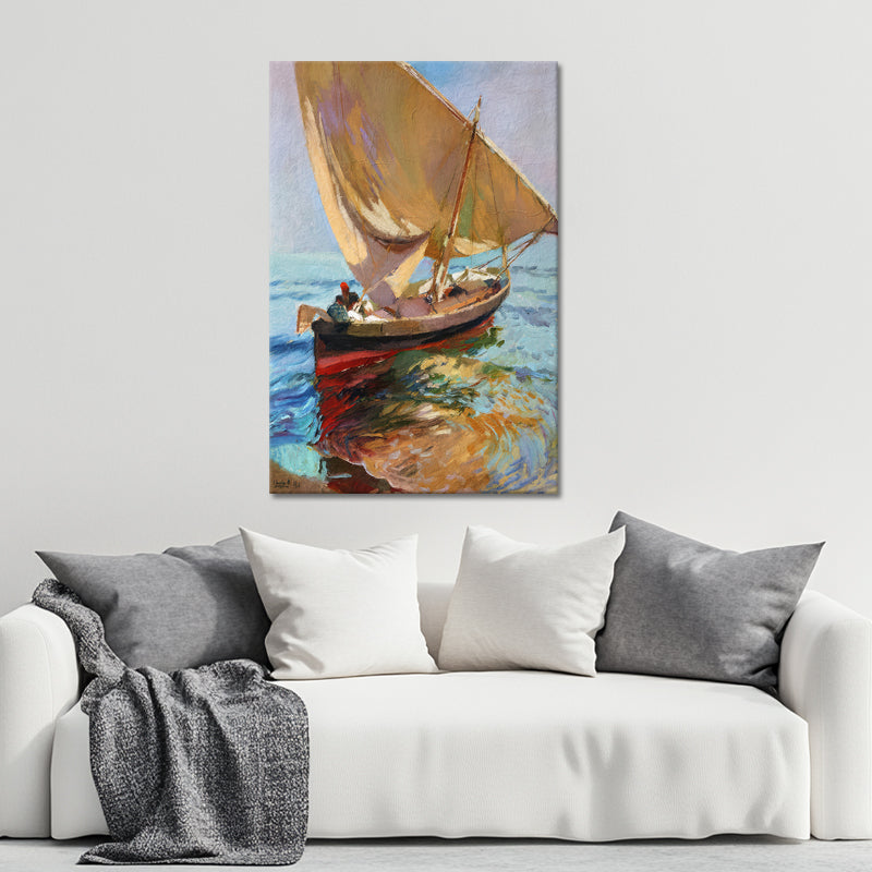 Mitsegeln bei Valencia - Joaquín Sorolla