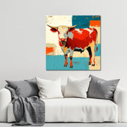 Stier in Bewegung