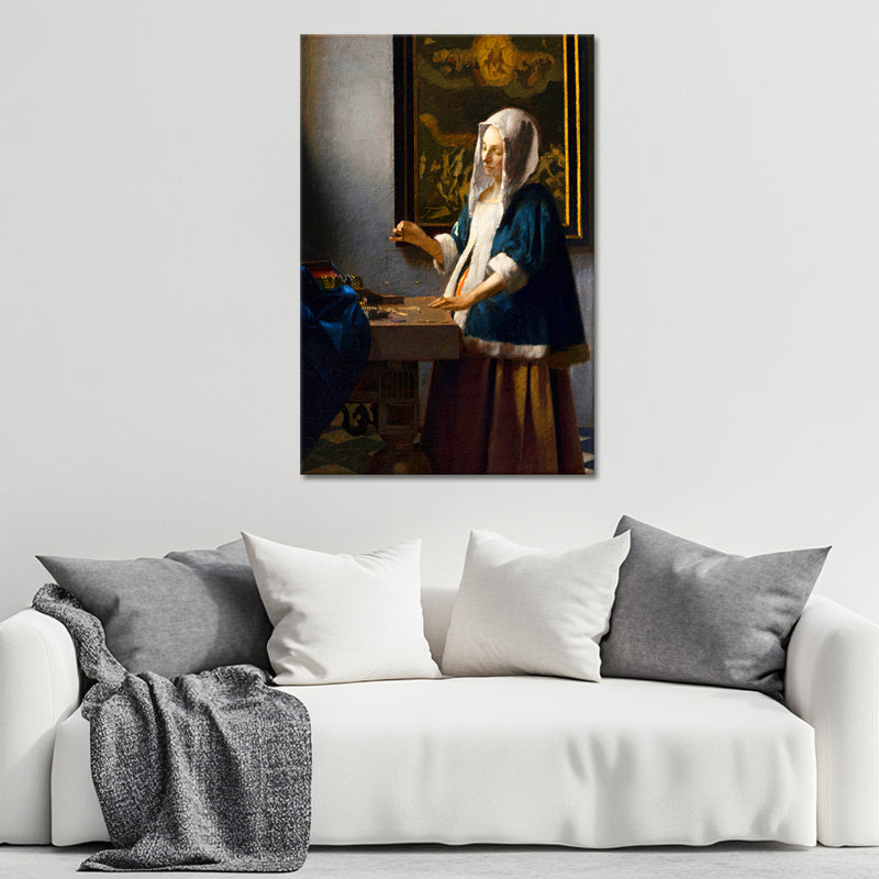 Frau mit Waage – Johannes Vermeer