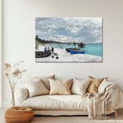 Der Strand von Sainte-Adresse - Claude Monet