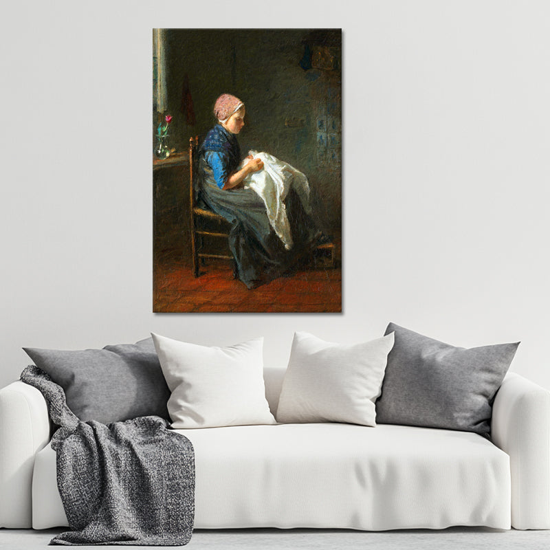 Die kleine Näherin II - Jozef Israëls