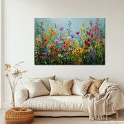 Wildblumenwiese-Kunstwerk