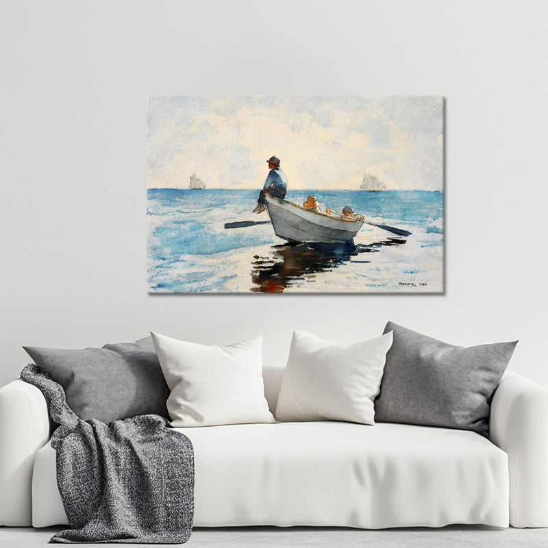 Jungen im Dory-Boot – Winslow Homer