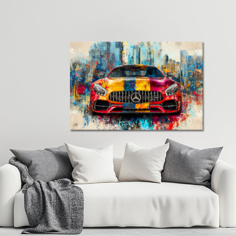 Mercedes-AMG GT abstrakt
