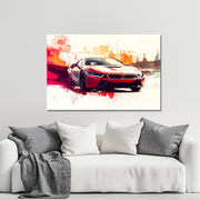 Abstrakter BMW i8