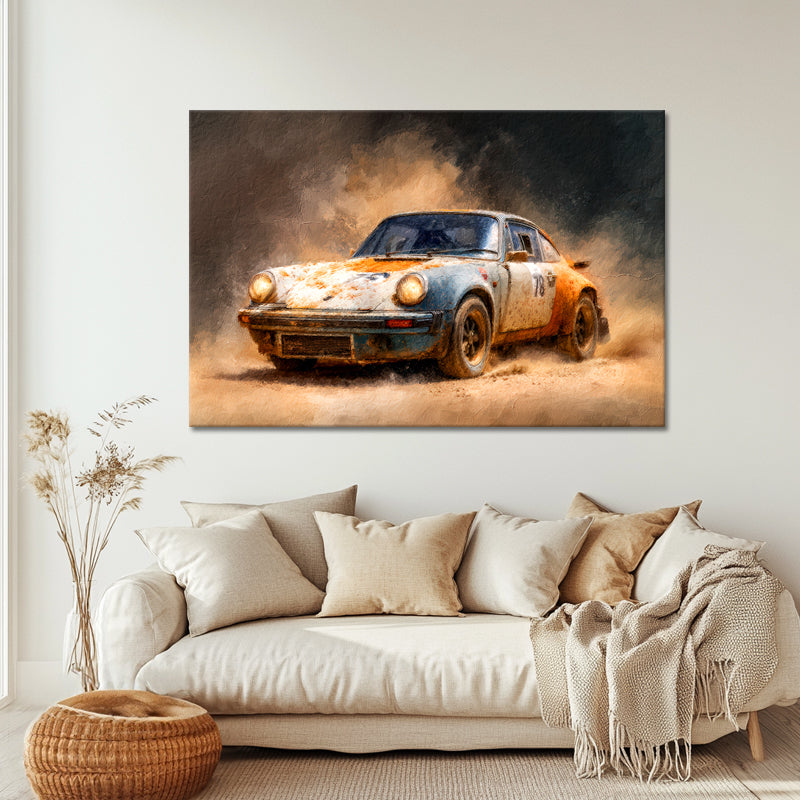 Klassische Porsche-Rallye