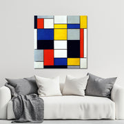 die 7 Farbkontraste II - Piet Mondriaan