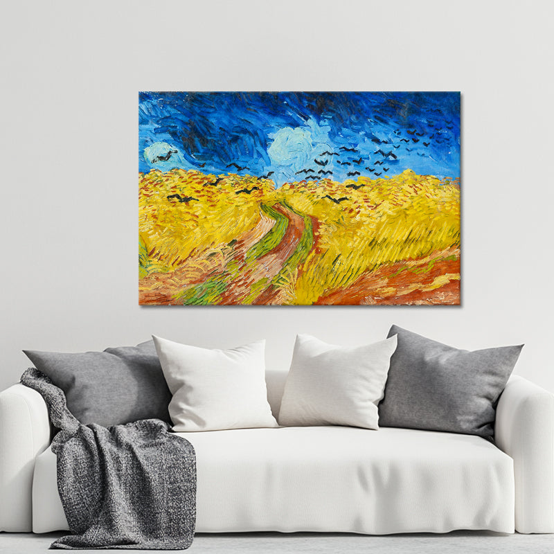 Weizenfeld mit Krähen - Van Gogh