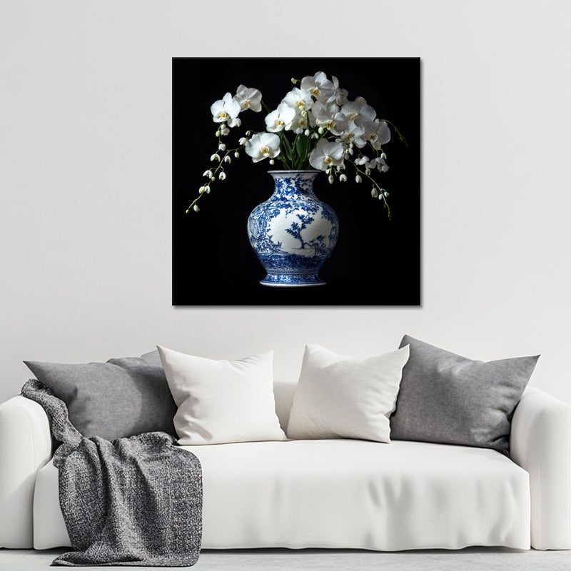 Vase mit Orchidee